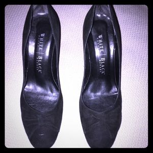 Black suede heels size 7 White House Black Market
